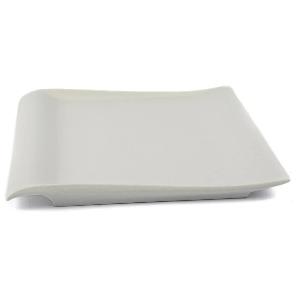 Mikasa Moor Mat Beyaz Porselen Kare Tabak 31x31x4cm - Görsel 3