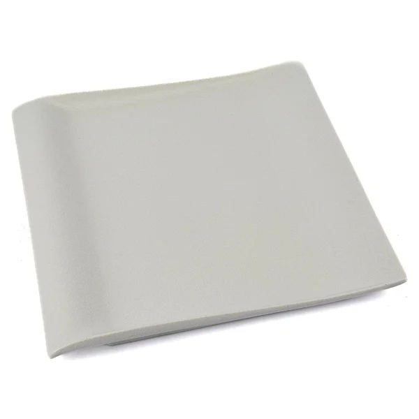 Mikasa Moor Mat Beyaz Porselen Kare Tabak 31x31x4cm - Görsel 2