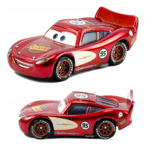 Disney Cars Radiator Springs Lightning Mcqueen Tekli Karakter Araç Htx82 - Görsel 7