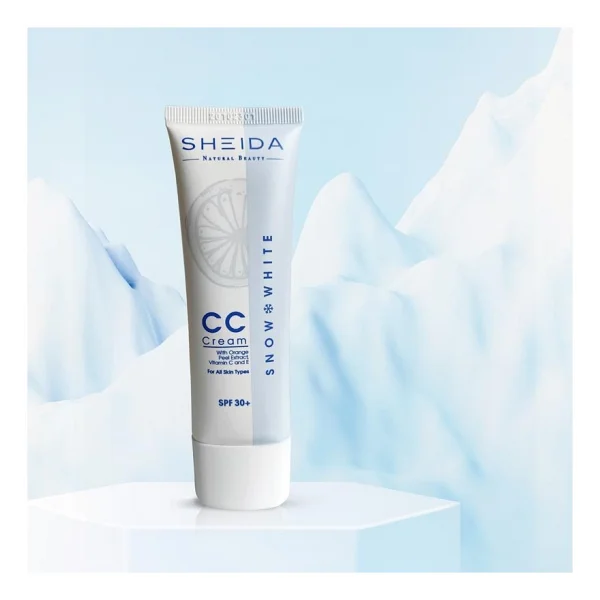 Sheida Snow White Leke Açıcı Spf 30+ 50 Ml Cc Krem - Görsel 6