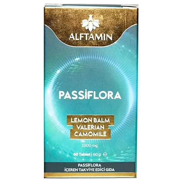 Alftamin Passiflora 1000 Mg 60 Kapsül - Görsel 5