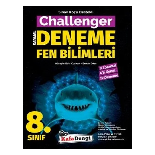 Kafa Dengi Yayınları 8. Sınıf Lgs Challenger Fen Bilimleri Sarmal Deneme - Görsel 2