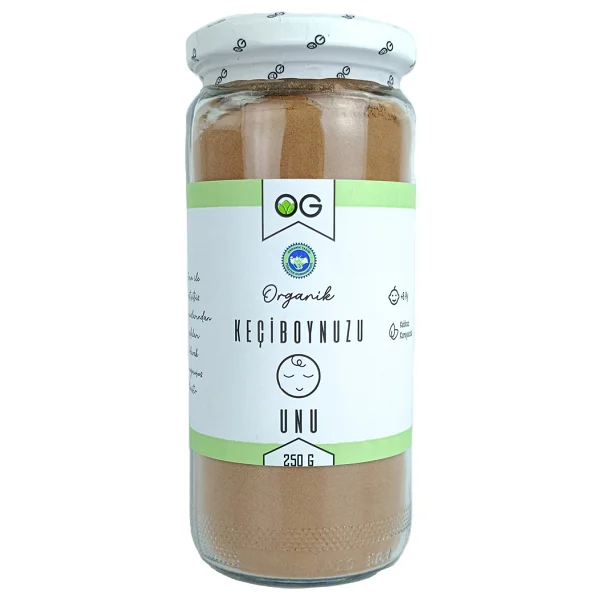 Og Natural Organik Keçiboynuzu Unu 250 Gr - Görsel 2