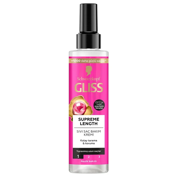 Gliss Supreme Length 200 Ml Sıvı Saç Kremi - Görsel 2