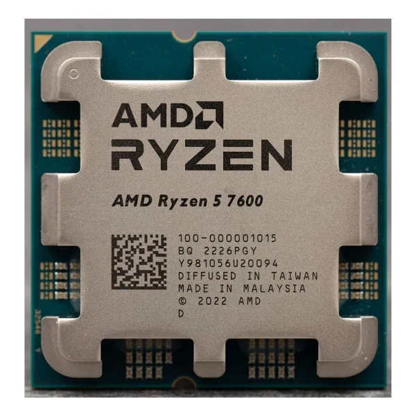 AMD Ryzen 5 7600 Altı Çekirdek 3.80 GHz İşlemci - Görsel 3