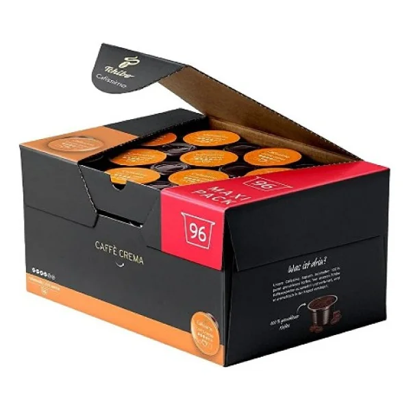 Tchibo Cafissimo Caffe Crema Rich Aroma Kapsül Kahve 96'lı - Görsel 2