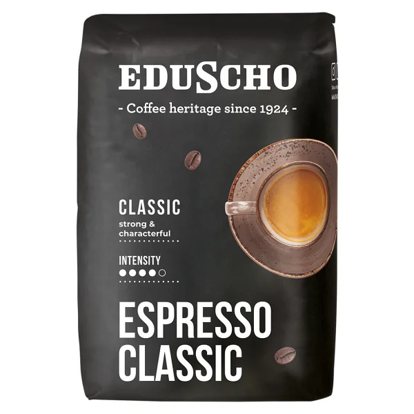 Eduscho Espresso Classic, 500gr Çekirdek Kahve Almanya Menşeli Yoğun Ve Karakteristik Lezzet - 500 Gr - Görsel 3