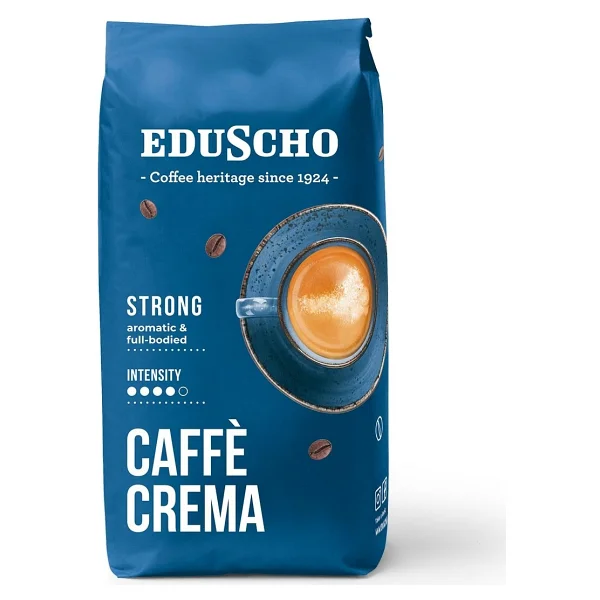Eduscho Caffe Crema Strong Çekirdek Kahve 1 Kg - Görsel 2