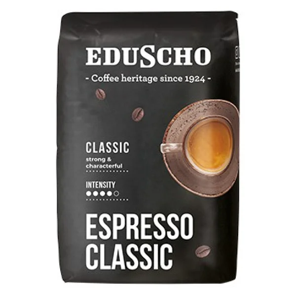 Eduscho Espresso Classic, 500gr Çekirdek Kahve Almanya Menşeli Yoğun Ve Karakteristik Lezzet - 500 Gr - Görsel 2