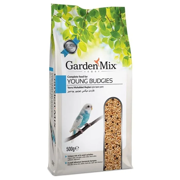 Gardenmix Platin 500 Gr Yavru Muhabbet Kuşu Yemi - Görsel 2