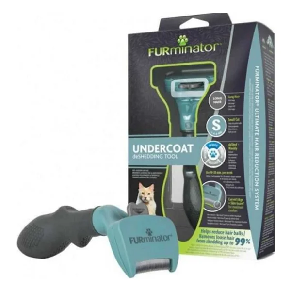 Furminator Long Hair Uzun Tüylü S Kedi Tarağı - Görsel 7