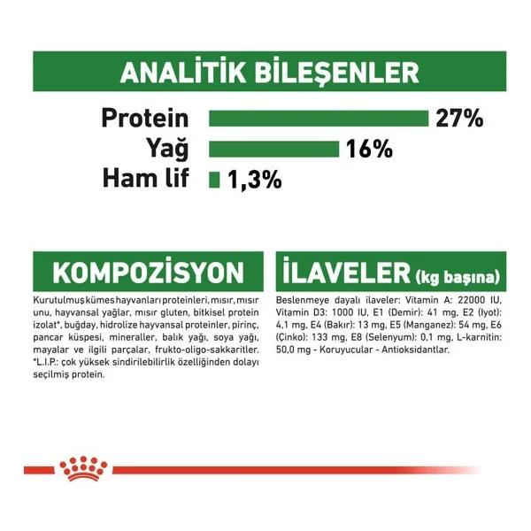 Royal Canin Mini Adult 4 Kg Küçük Irk Yetişkin Köpek Maması - Görsel 9