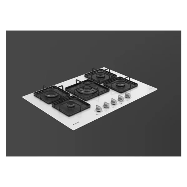 Arçelik Ocd K 752 Ewb Wok Gözlü Beyaz Ankastre Cam Ocak - Görsel 10