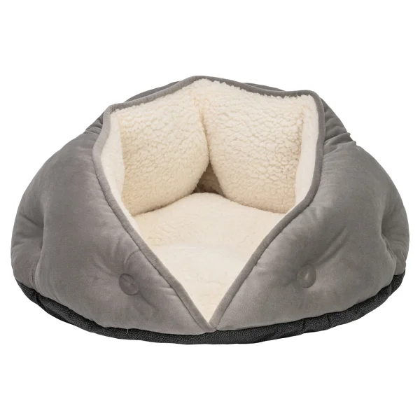 Pet Comfort Paris 60 Cm Gri Kedi Yatağı - Görsel 4