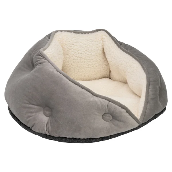 Pet Comfort Paris 60 Cm Gri Kedi Yatağı - Görsel 2