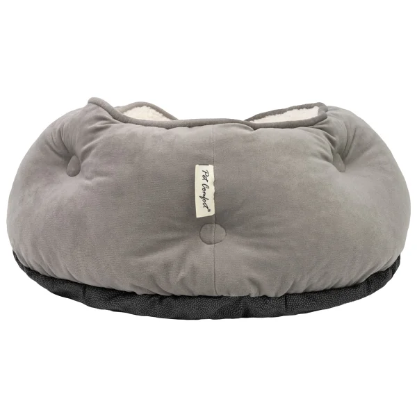 Pet Comfort Paris 60 Cm Gri Kedi Yatağı - Görsel 3