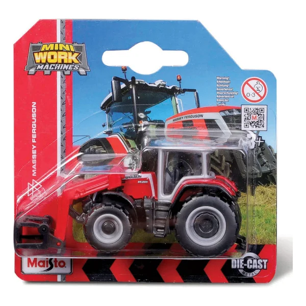 Maisto Mini Work Machines 15591 Massey Ferguson Traktör - Görsel 2