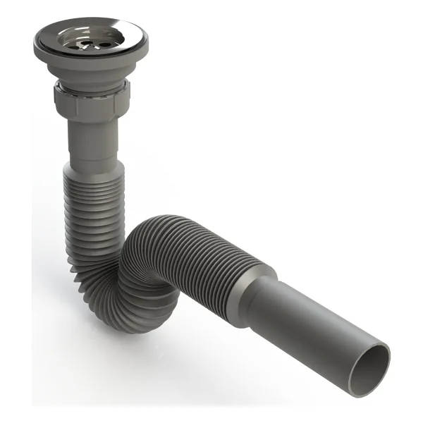 Donau 321-320 Lüx Körüklü Lavabo Sifonu Ø 32 Mm - Görsel 3