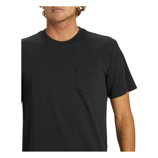 Quiksilver Salt Water Pkt Swp Erkek Siyah Tişört - Görsel 9