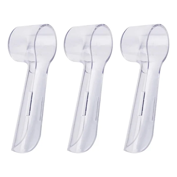 Orident Oral-B Uyumlu Şarjlı Diş Fırçası Ve Elektrikli Diş Fırçası Başlıkları Için Koruma Kapağı 3 Adet - Görsel 9