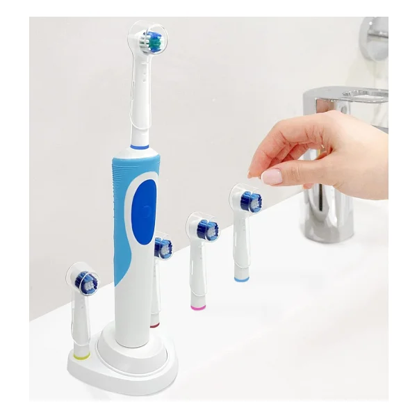 Orident Oral-B Uyumlu Şarjlı Diş Fırçası Ve Elektrikli Diş Fırçası Başlıkları Için Koruma Kapağı 3 Adet - Görsel 10