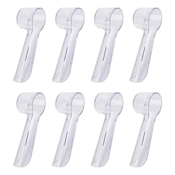 Orident Oral-B Uyumlu Şarjlı Diş Fırçası Ve Elektrikli Diş Fırçası Başlıkları İçin Koruma Kapağı 8 Adet - Görsel 6