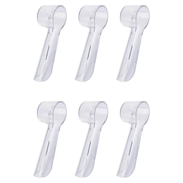 Orident Oral-B Uyumlu Şarjlı Diş Fırçası Ve Elektrikli Diş Fırçası Başlıkları Için Koruma Kapağı 6 Adet - Görsel 6