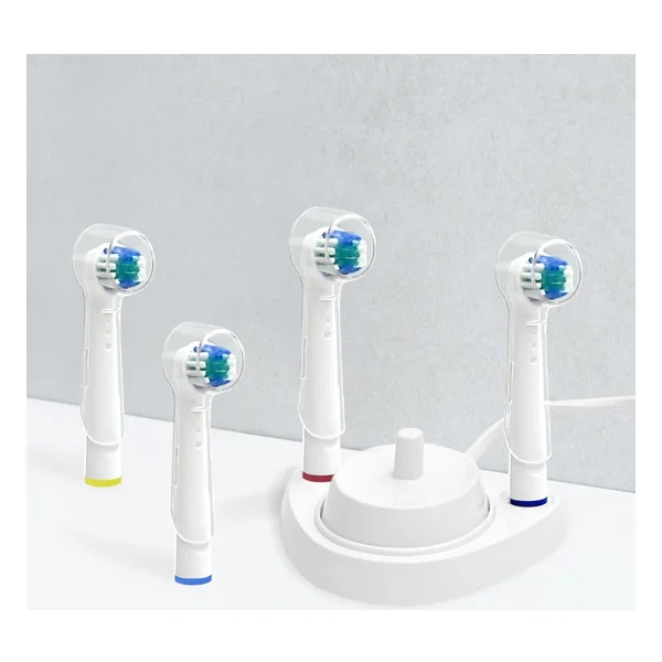 Orident Oral-B Uyumlu Şarjlı Diş Fırçası Ve Elektrikli Diş Fırçası Başlıkları Için Koruma Kapağı 6 Adet - Görsel 2
