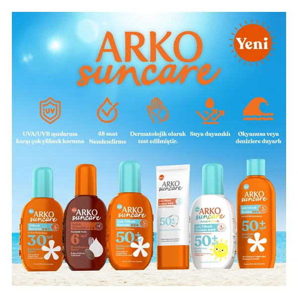 Arko Suncare 6 Faktör Bronzlaştırıcı Yağ 220 Ml - Görsel 7