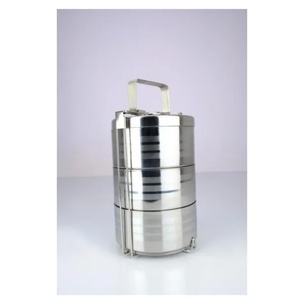 Cooker Yk1091 3'lü Çelik Sefer Tası - Görsel 2
