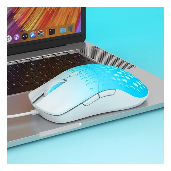 Aula S11 Pro Mavi RGB Optik Kablolu Oyuncu Mouse - Görsel 5