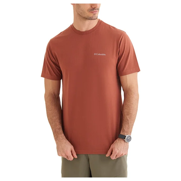 Columbia Csc Basic Logo Brushed Cs0282-229 Kiremit Kısa Kollu Bisiklet Yaka Erkek Tişört - Görsel 10