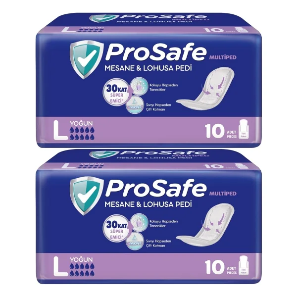 Prosafe Büyük Boy L 10'lu 2 Adet Lohusa Pedi - Görsel 3