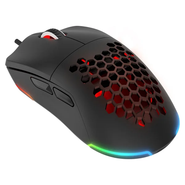 Rampage Blınk Siyah 7 Makro Tuşlu RGB 12800 Dpı Gaming Oyuncu Mouse - Görsel 3