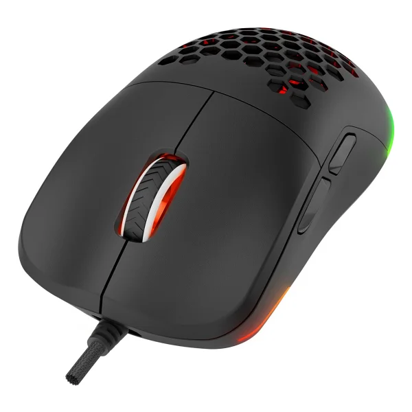 Rampage Blınk Siyah 7 Makro Tuşlu RGB 12800 Dpı Gaming Oyuncu Mouse - Görsel 4