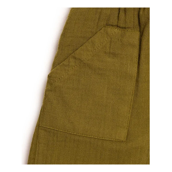 Hellobaby Basic Müslin Pantolon Erkek Bebek - Koyu Yeşil - 1 Yaş - Görsel 2