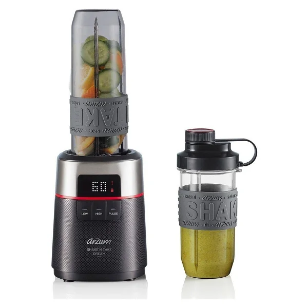 Arzum Ar1148 Shake'n Take Dream 500 W Siyah Kişisel Smoothie Blender - Görsel 3