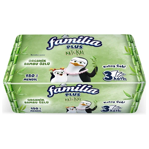 Familia Plus Natural Çek Al Mendil 150'li - Görsel 2