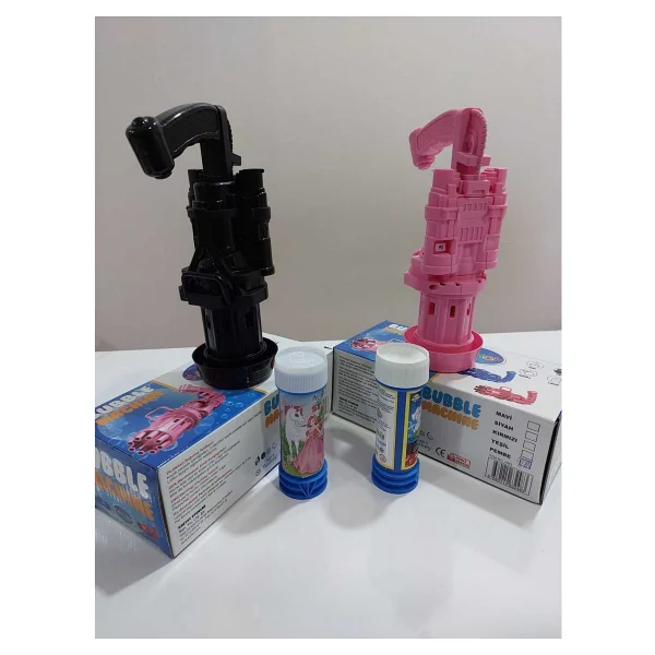 Kartoy Köpük Tabancası Bubble Machine (Pembe) - Görsel 2