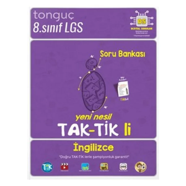 Tonguç Akademi Taktikli 8. Sınıf Lgs İngilizce Soru Bankası - Görsel 3