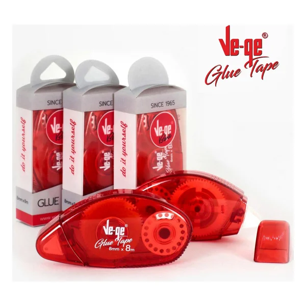 Ve-Ge Glue Tape 8 Mm X 8 M Şerit Yapıştırıcı - Görsel 8