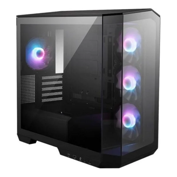 Msı Mag Pano M100r Pz Argb Fanlı Siyah Micro Atx Oyuncu Kasası - Görsel 2