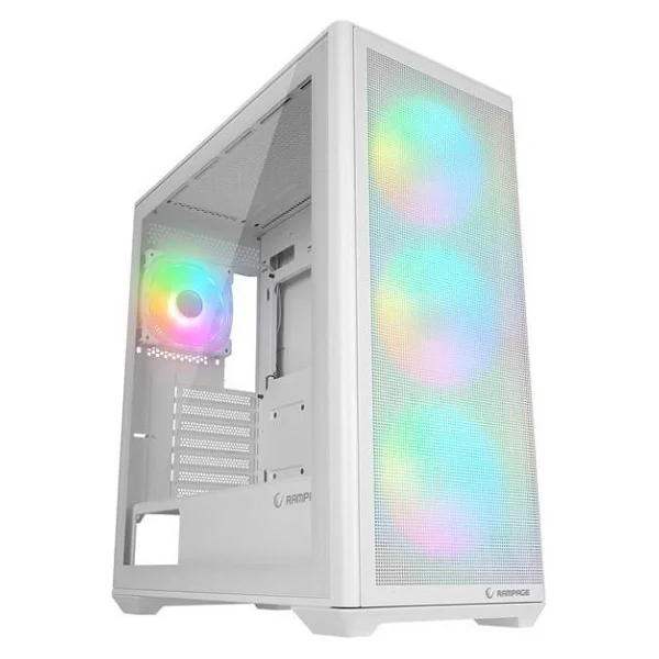 Rampage Vortex V3 RGB Fanlı Siyah E-ATX Oyuncu Kasası - Görsel 7