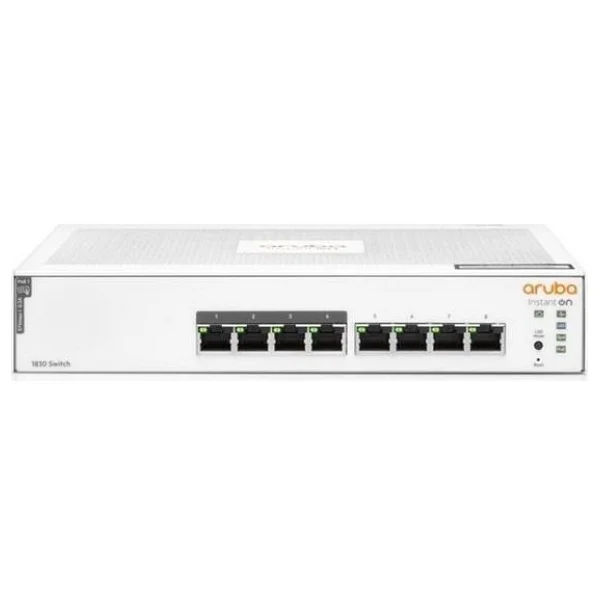 Hp Aruba Instant On 1830-8g Jl811a 8 Port 10/100/1000 Mbps Yönetilebilir Gigabit Switch - Görsel 3