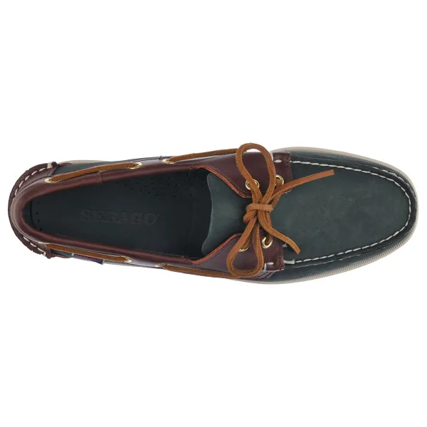 Sebago Lacivert - Kahve Erkek Deri Günlük Ayakkabı Sebago Portland Spınnaker Nbk Fgl - Görsel 4
