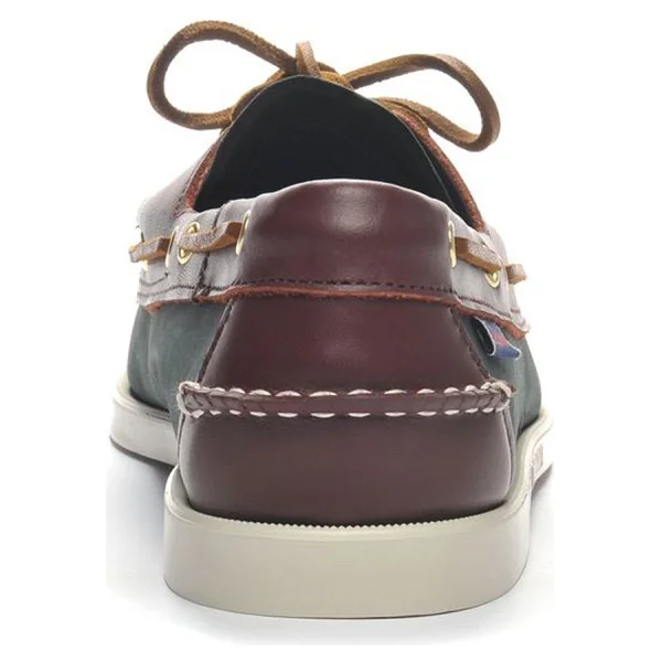 Sebago Lacivert - Kahve Erkek Deri Günlük Ayakkabı Sebago Portland Spınnaker Nbk Fgl - Görsel 5