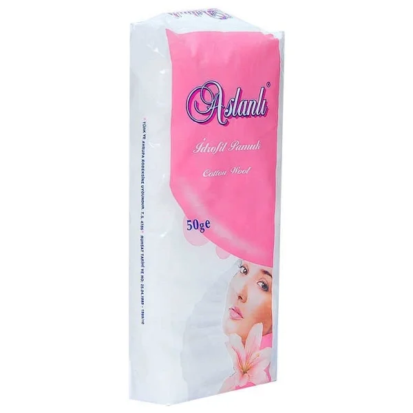 Aslanlı 50 Gr İdrofil Pamuk - Görsel 2