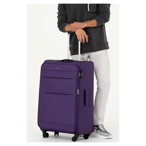Pierre Cardin 04pc4200-01 Kumaş Büyük Boy Valiz - Görsel 8