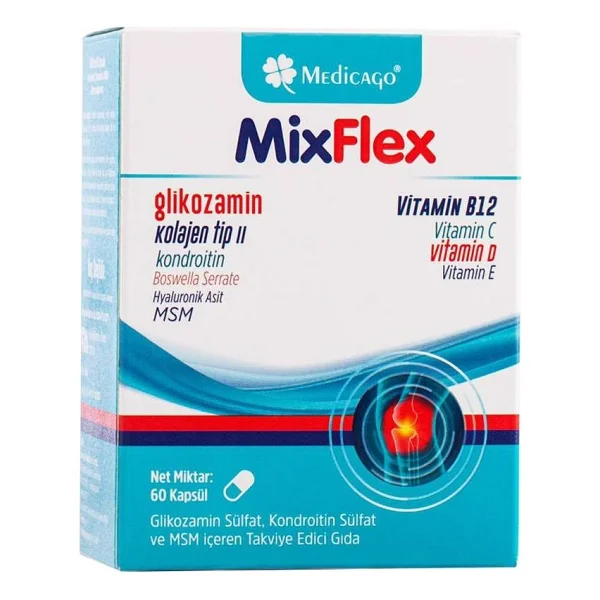 Medicago Mixflex Glukozamin 60 Kapsül - Görsel 2
