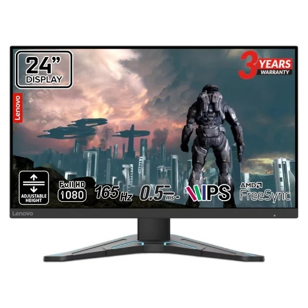 Lenovo G24-20 66cfgac1tk 23.8" 0.5 Ms Full HD Ips 165 Hz Oyuncu Monitörü - Görsel 10